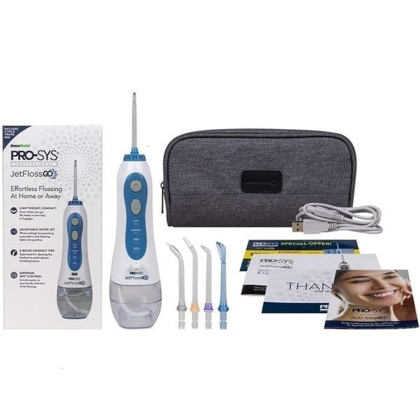 Rechargeable Portable Dental Irrigator - Ideal for Daily Use Orthodontics Veneers More 260522