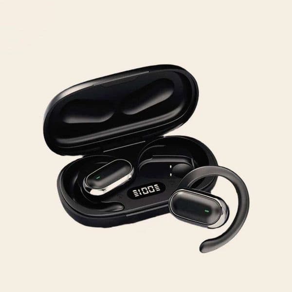 Premium Wireless Earphones Bone Conduction BT High Fidelity Sound Comfortable Wear Extended Playtime Sports Headphones 26Y0526