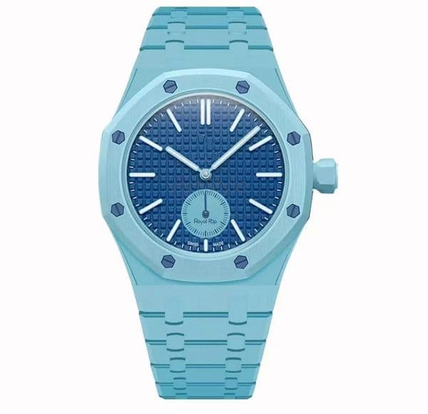Royal ST POP Automatic Watch Ceramic Dial 8 Color Leather Lanyard LOVER watch Men women Watch Gift with box 3d9