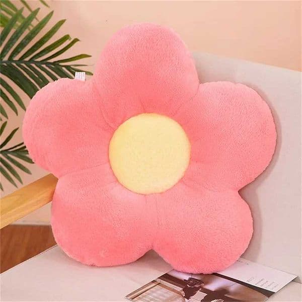 Flower Plush Throw Pillow Soft Plant Chair Cushion Pillows Sofa Cushions Birthday Gifts Living Bedroom Home Decorative H260525