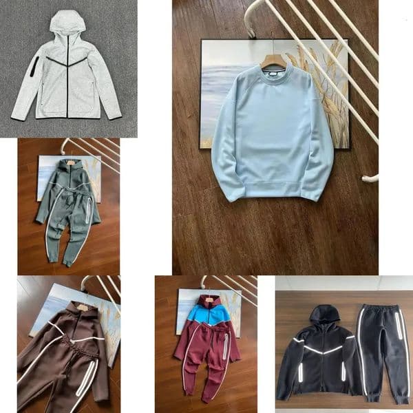 AA+ Designer tracksuits Mens Womens Nocta Hoodies Pants Tracksuits Jackets Tracksuit Tech fleece Full Zip Hooded Sweatshirt Loose Man Black White Grey Sports