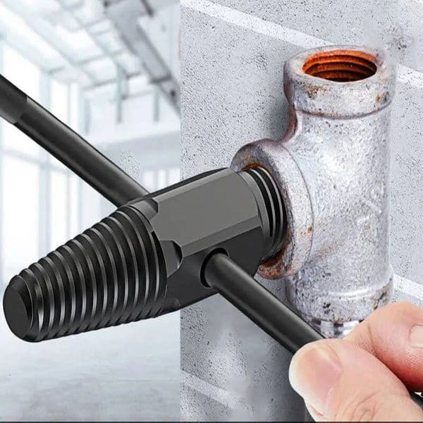 Double Head Wrench Faucet Valve Broken Screw Extractor Remover Damaged Wire Water Pipe Bolt Removal Plumbing Tools Set ddmynov