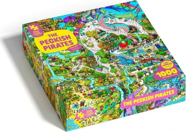 Peckish Pirates 1000-Piece Jigsaw from The Magic Puzzle Company Series Four X260525