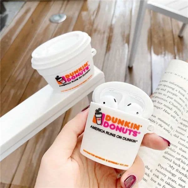 3D Donuts Doughnut Coffee Cup Cute for Airpods 4 Case Cover Wireless Headphone Protective Box Case for Airpods Pro 1 2 3 T260525