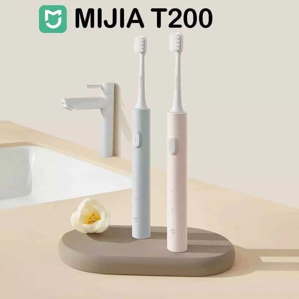 Mijia Sonic Electric Toothbrush T200 Type-C Charging IPX7 Water Proof Antibacterial Bristles ToothbrushL260526