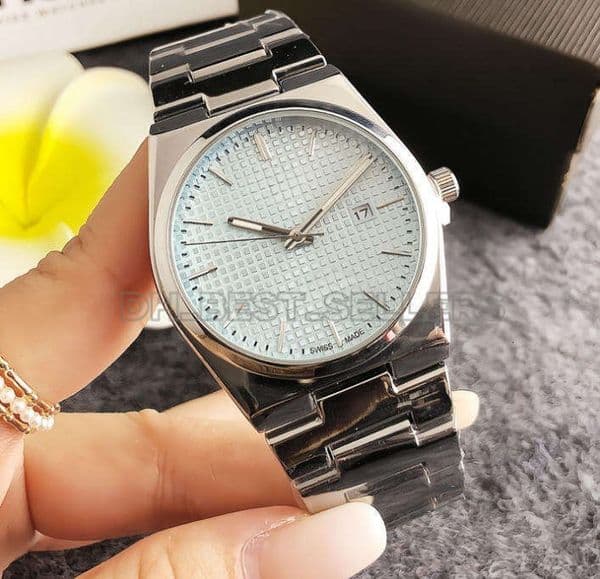 2026 Men's Omagawatch Quartz Time Clock Calendar Simple Fashionable Contrasting Color Design Casual Temperament Men's Watch Omagawatch Gifts 863