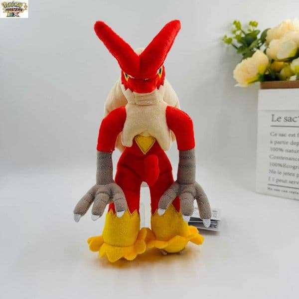 New 22cm Small Flame Chicken Evolution Plush Doll with Tag L26052667MX