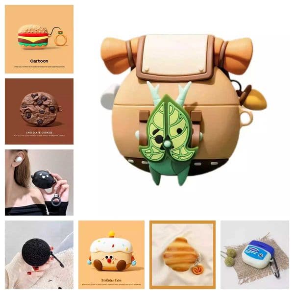 Cartoon Silicone For AirPods Pro3 Case Earphone Accessories Soft Shell for AirPods 4 Pro2 Protective Sleeve Funda 2025 T260525