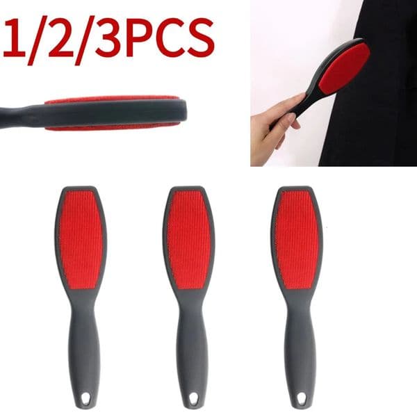 1/2/3 Lint Brush Double-sided Lint Brush Clothes Fur Brush Pet Hair Remover Dust Brusher Electrostatic Dust Cleaner Hair Roller 260526