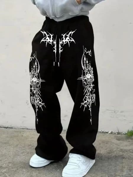 MenS Pants Fashionable Loose Sweatpants Casual Suitable Jogger for All SeasonsTravel And Outdoor Activities 260526