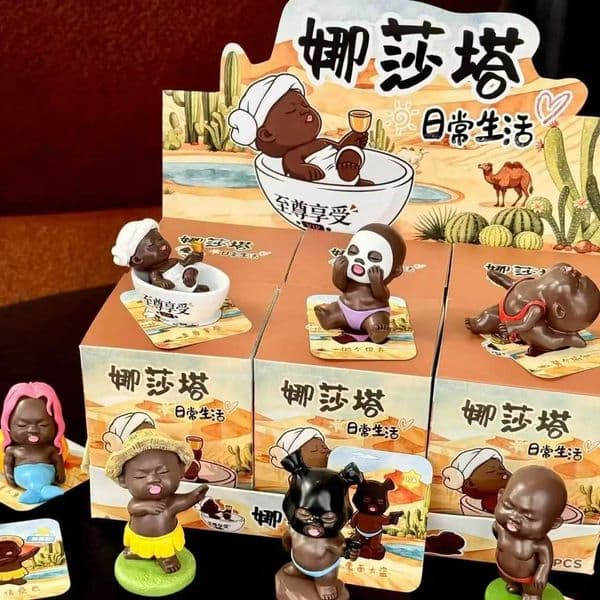 New Cute Natasha Daily Life Series Blind Box Cute Resin Figurine Desktop Ornament Surprise Collectible For Adult Birthday Gift Q260526