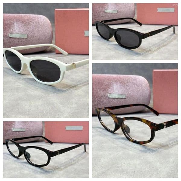 Sunglasses Women's Retro Luxury Vintage Small Frame Leopard Print High End Cute Sexy Kitten Eyewear Outdoor Sun Protection Glasses