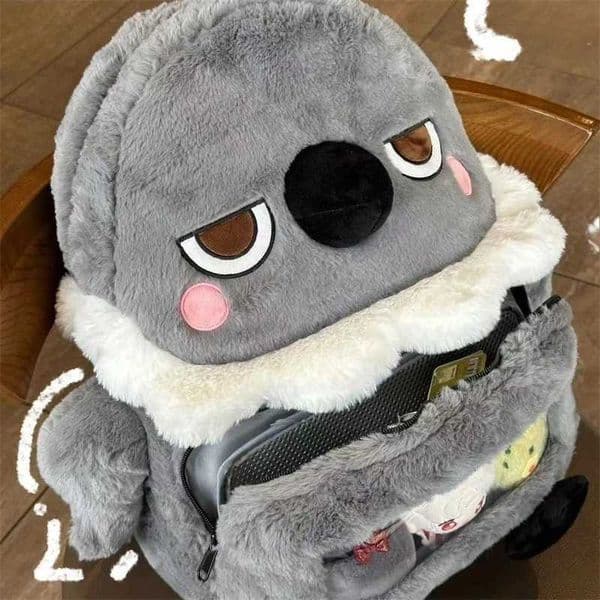 Game Love And Deepspace Sylus Cute Crow Plush Backpack School Bag Student Knapsack Anime Cosplay Handbag Messenger Bag M260525
