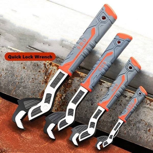 6/8/10/12 inch niversal Multifunctional Self-Locking Fast Adjustable CR-V Bathroom Wrench Plumber Multi Hand Tool ddmynov