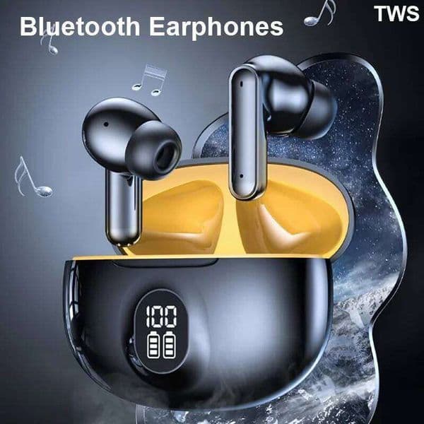 BT Earphones Wireless Headphone ENC-Calling Noise Cancelling Headset HiFi Stereo Handsfree Earphone HS510 Pro For 26Y0526