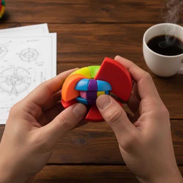 Cute Nautilus Pattern Magic Cube Magnetic Free Shipping Children Educational Toys Magic Cube Puzzl Magic Cubes Kids Gifts L260526