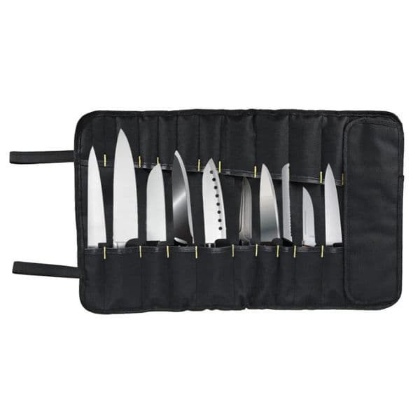 2026 Designer 4 Color Choice Chef Knife Roll Carry Case perfume Bag Kitchen Cooking Portable Art Durable Storage 22 Pockets Black Blue cologne Green Free Shippi