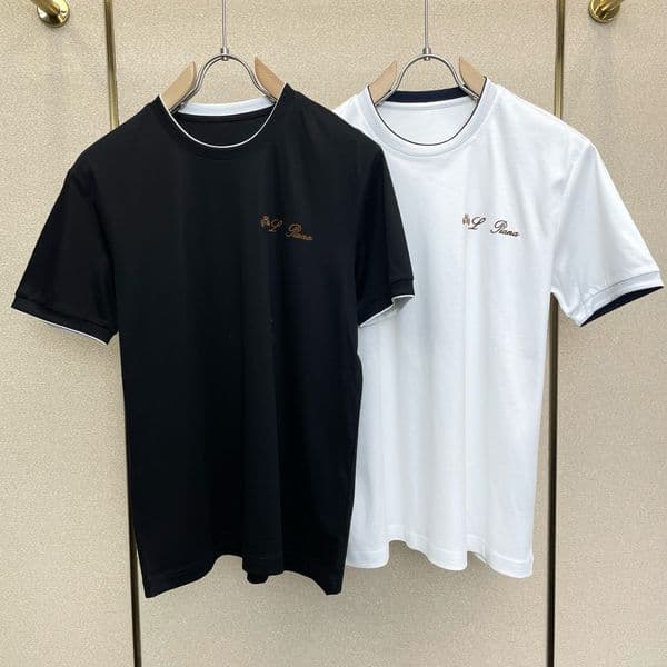 LP Designer Shirt High-quality Pure Cotton Fashionable Brand Men's Short-sleeved T-shirt - Summer Fashionable Simple And Casual Shirt Luxurious Style asia size M-3XL