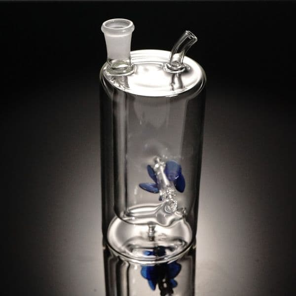 Installed Windmill Cute Design Water Bubbler Bongs Coming with 10mm Male Oil Burner Bowls