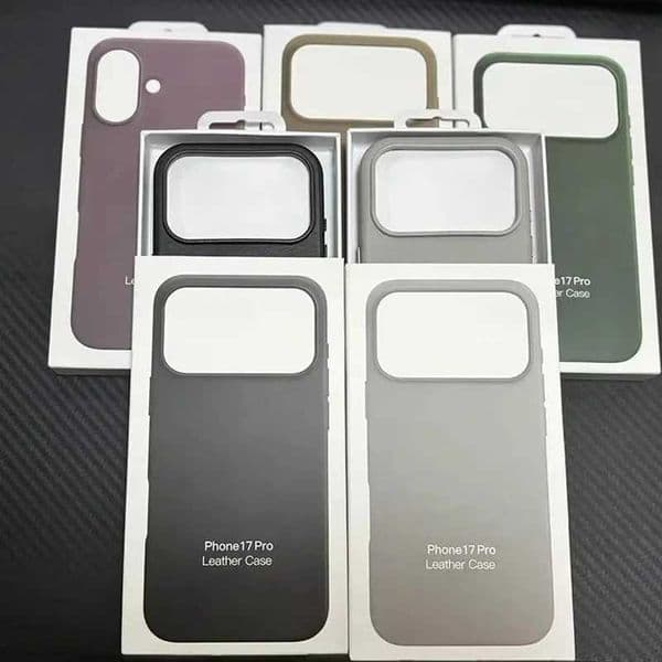Official 11 for Magsafe Leather Case for IPhone 17 Pro Max 17Pro 17 Wireless Charging Magnetic with Animation Protective Case T260525