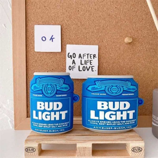 3D Beer Bottle Earphone Case for Airpods Pro Silicone Soft Headphone Protective Cover for Airpods 2 Case Charging Cover T260525