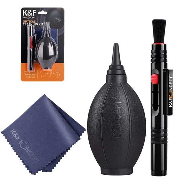 KF CONCEPT 3 In 1 Professional Dslr Camera Lens Cleaning Kit for Digital Camera Mobile Phone Screen Cleanser Laptop Glasses Z260527
