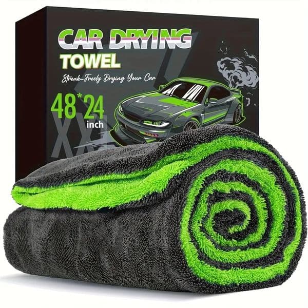 1000GSM FullSize SUV Truck Drying Towel DoubleSided Microfiber Twisted Yarn Technology High Absorbency And ScratchResistant 260527