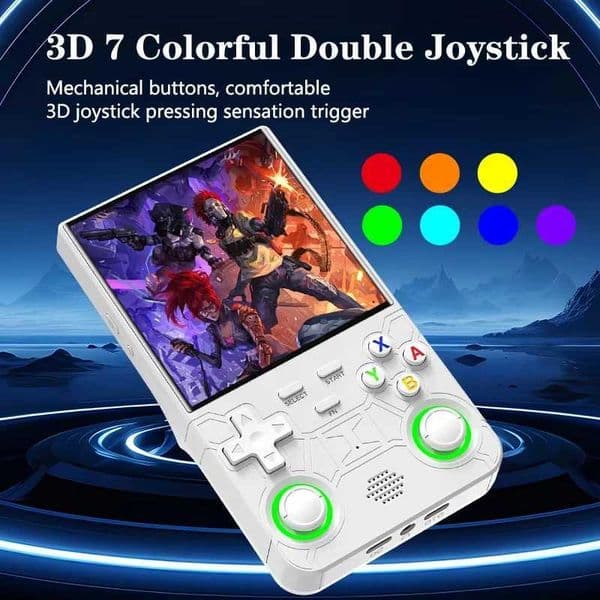 R36Ultra 40-inch Retro Handheld Game Console 128GB Portable Video Player Open-Source Linux System for Gaming C260527