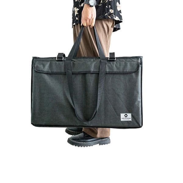 CAMPINGMOON Portable Folding Net Table Storage Bag Multifunctional Camping Outdoor Picnic BBQ Foldable Desk Tablecloth Tote Bag 260527