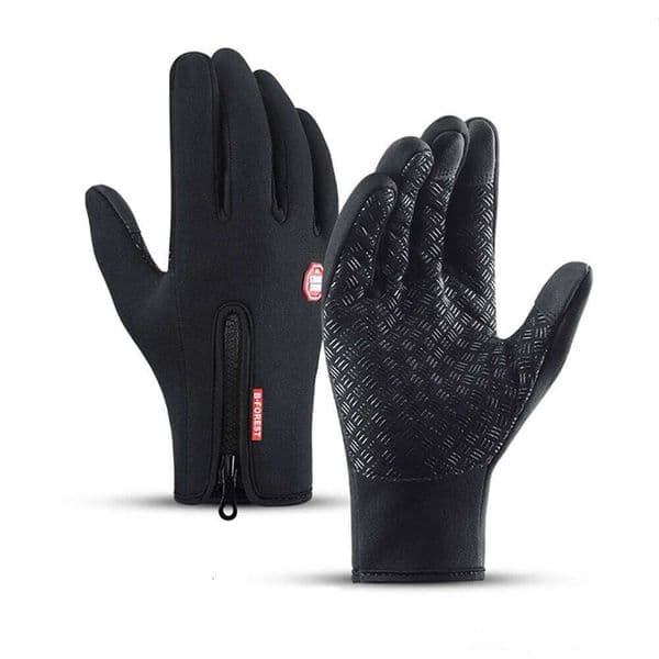 Winter Men's Warm Touchscreen Sport Fishing Splash-proof Skiing Army Cycling Snowboard Nonslip Zipper Women Gloves S260526
