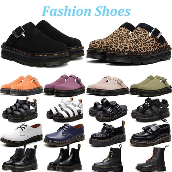 Designer Boots Classic Sandals men women trainers trendy booties slides patent leather boot Slip-On Streetwear Footwear Black Shoes