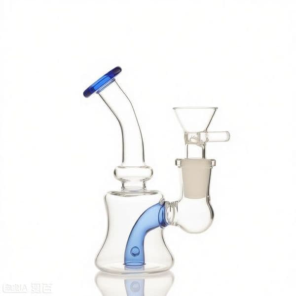 Colorful Mini Water oil burner Bongs Pipes bubbler Small Hookahs Thick Glass tobacco Bong pipe hookahs With 14mm smoking Banger bowl