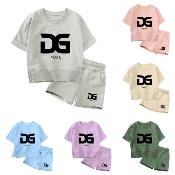 Toddler Clothing Sets Boy Sports Outfits Boys Casual short sleeve Tops Pants summer childrens Designer Clothes Kids Tracksuits Suit baby clothing CSD24