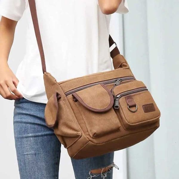 Designer Men Casual Sling Bag Messenger Crossbody Shoder Unisex Travel Outdoor Vintage BagsJ260527