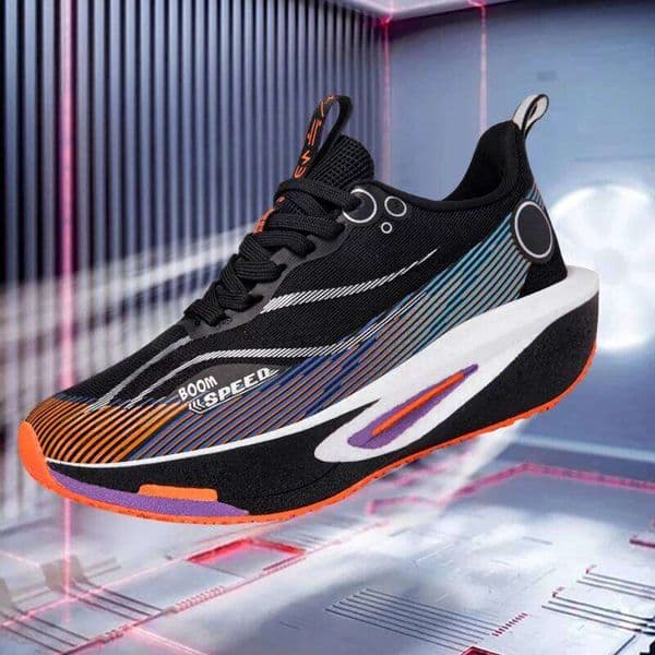 Men's Carbon Plate Professional Breathable Non-slip Cushioning Women's Casual Running Sports Shoes 26L0527