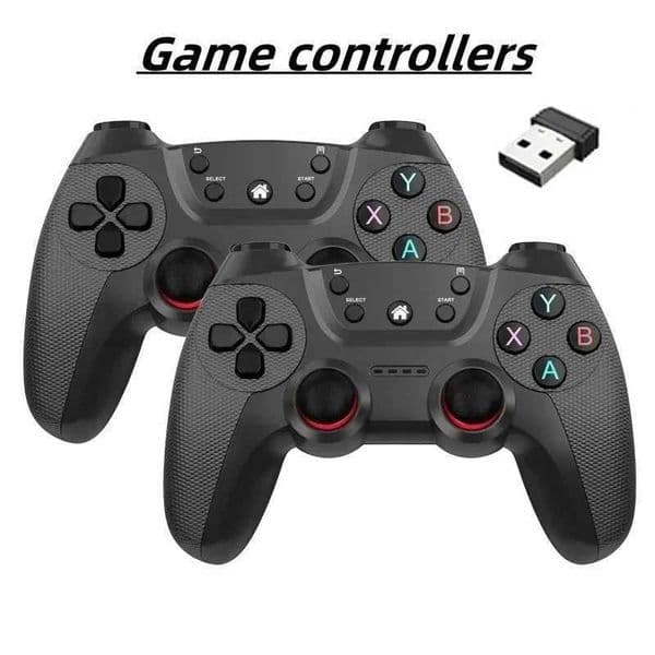 Wireless Doubles Game Controller For Linux/Android Phone For Game Box Game Stick PC Smart TV Box 24G Gamepad Joystick Z260526