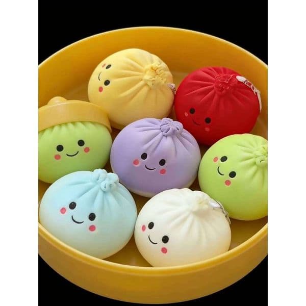 Stress-relieving plush pinch music slow rebound simulated hair bundle release toy office stress relief tool 26L0527