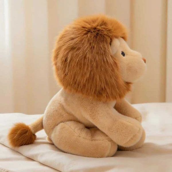 30/40/55cm Soft Kawaii Lion Plush Toys Stuffed Animals Cartoon Cute Lion Dolls Toys for Kids Room Decor Boys Birthday Gifts C260527