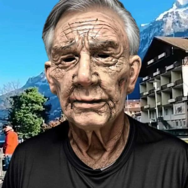 2026 Old Man Lifelike Grandparents Kind perfume Father Halloween Mask Cosplay Props cologne Outdoor Party And Game Performance Supplies Free Shipping 17