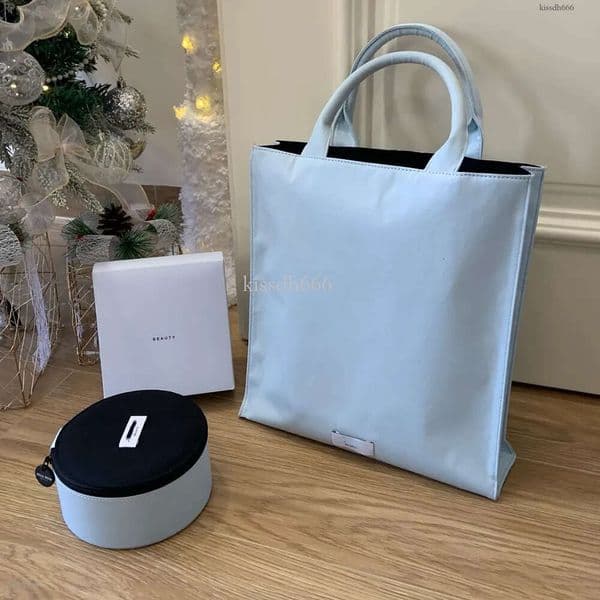 Designer Women MIU Jewelry Box Storage Box Classic Cosmetics Beauty Bag Makeup Storage Box Canvas Handbag