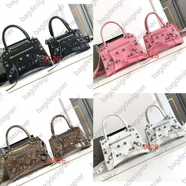 Hourglass Designer Bag Purse Flap Tote Bag Luxury Bags Women Designer Wallet Metallic Texture Magnetic Buckle Cross Body Bags Handbag Shoulder Bag Removable Strap