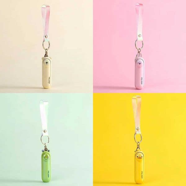 Cute Mini Fan Portable Hand Fold Bedside Office USB Charge Battery Table Desk Cooling USB Cooling Folding Handheld Fan Z260526SL2B