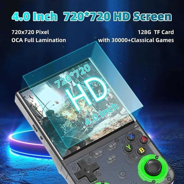 R36S Retro R36 Ultra Handheld Video Game Console IPS Screen 128GB Games Portable Pocket Player Linux System R36Ultra R36 PRO C260527