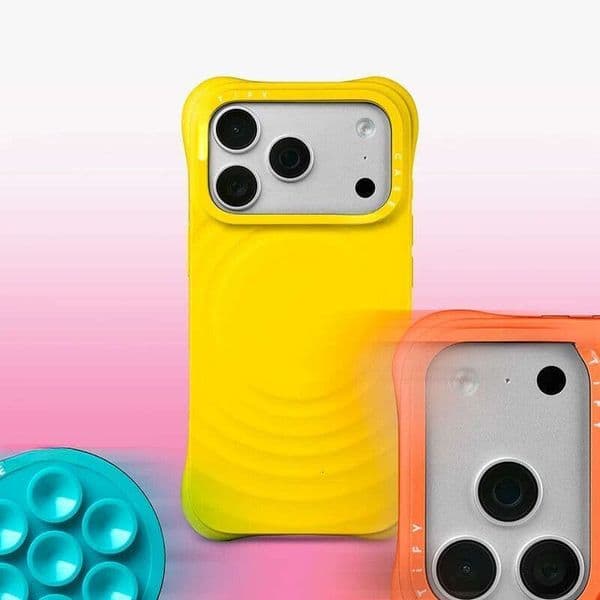 CASEYFY Style Wave Case Designer Phone Case Color Compatible With I 17 Pro Max Magnetic Protective Matte Cover Minimalist Phone Case Soft Coque Telephone Luxe
