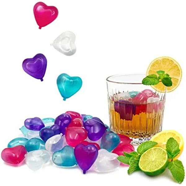 20Pcs Reusable Plastic QuickFreeze EasytoClean Ice Cubes for Making Cold Appealing Drinks Popsicle Mold Silicone 260527