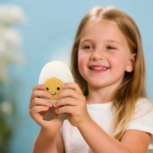 1PC Lovely Soft Boiled Doctor Fashion Creative Pet Toys Lovely Smile Happy Doll Pet Supplies Home Decoration Holiday Kids Gift C260527