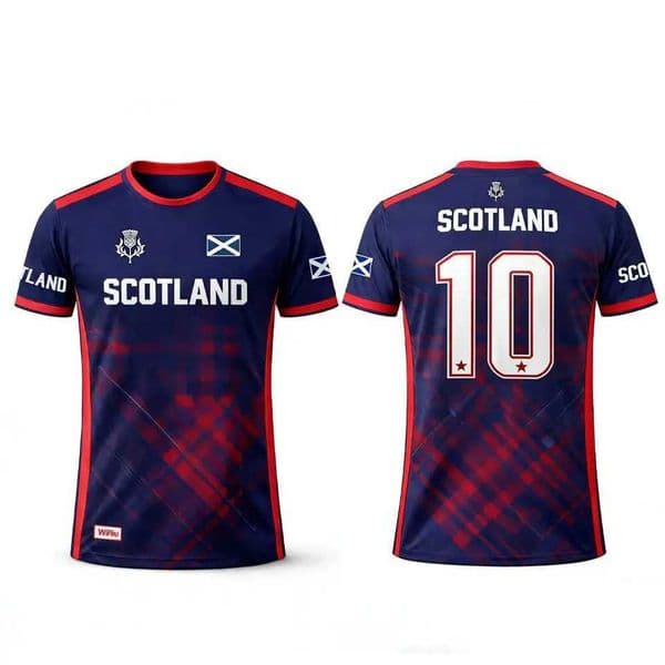 2026 Scotland Flag Print T-Shirt Summer Breathable Quick-Drying Sports Soccer Jersey Mens Everyday Training Apparel Fan Gift D260527