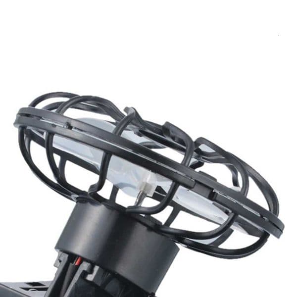 Portable Solar Mini Fan Air Conditioner Desktop Collar Clamp ABS Material Energy Power Fans Solar Fan for Summer TravelingR260527