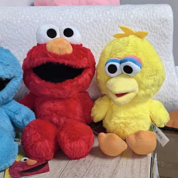 20cm Classic Sesame Street Plush Toy Stuffed Toy Big Bird Elmo Cookie Monster Oscar Official Licensed Soft Doll Lovely Gift C260527
