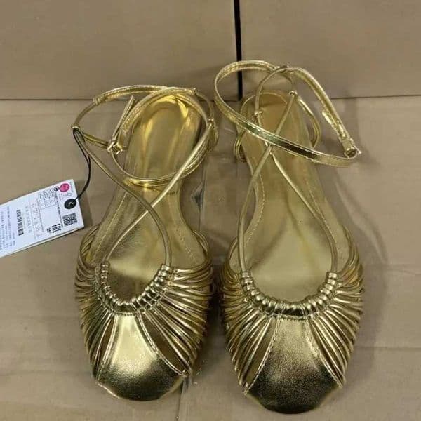 Summer Round Toe Women Gladiator Sandals Ankle Strap Breathable Hollow Out Design Beach Flat Shoes for Female H260527